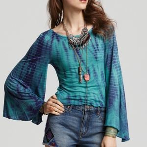 Free People Bell Sleeve Shirt